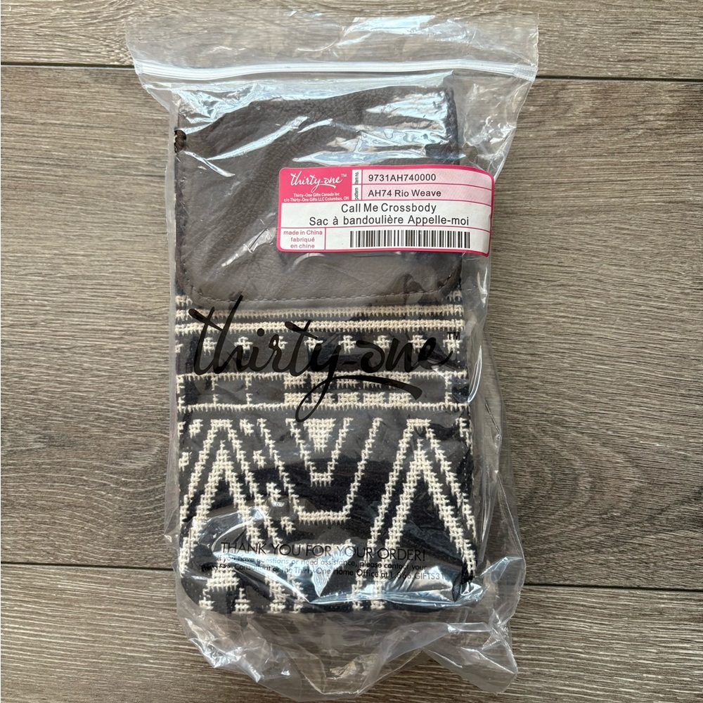 Thirty-One Call Me Crossbody, Rio Weaves // NWT